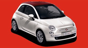 Piraeus Rent A Car - Fiat 500 Cabrio